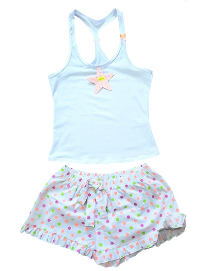 Pijama Short lunares varios colores